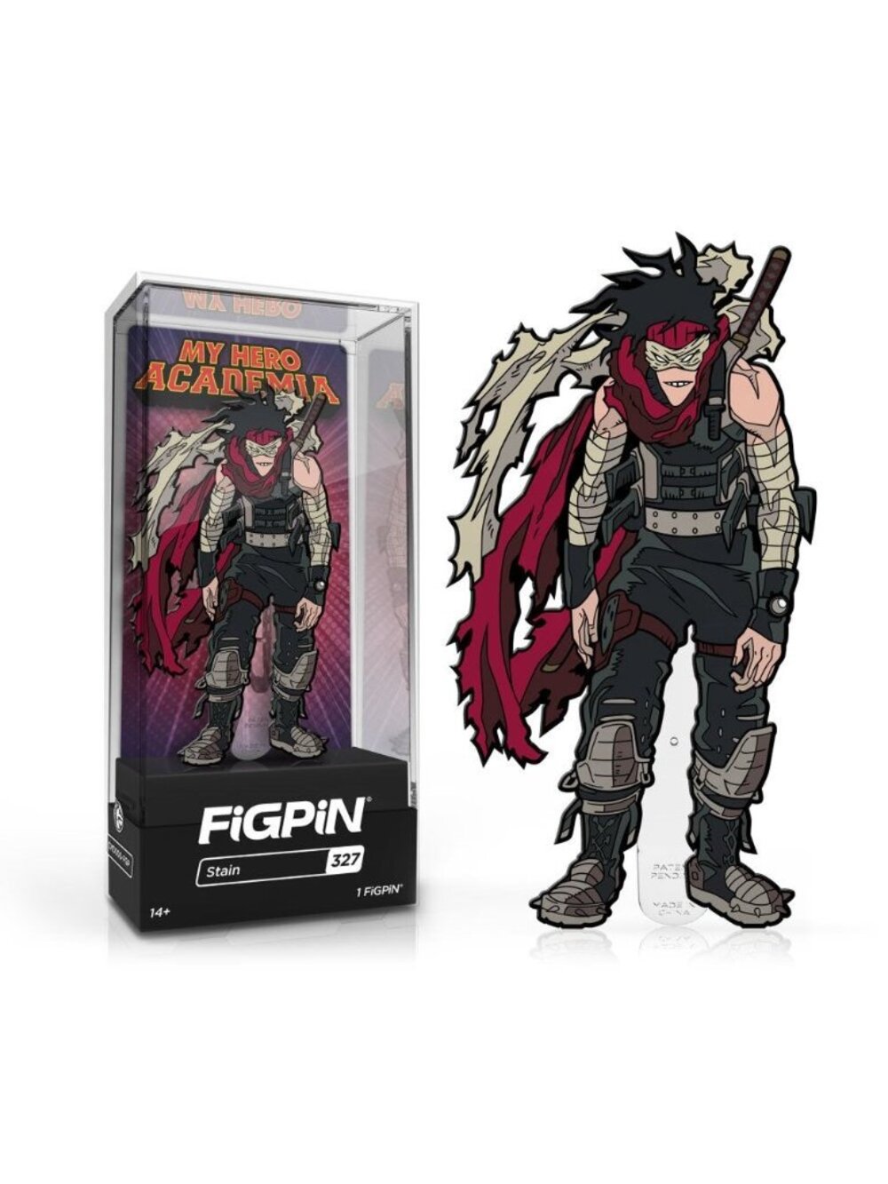 FiGPiN 3” My Hero Academia: Stain #327!
